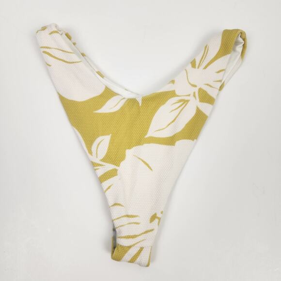 L*Space Cabana Bitsy Bikini Bottom in Havana Blooms Green Size XL - Picture 3 of 3